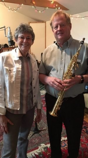 Matt created wonderful sax and flute interludes on "I Awake" and a flute solo on "Music is the Way." https://www.mattfinley.com